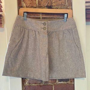 Wool skirt